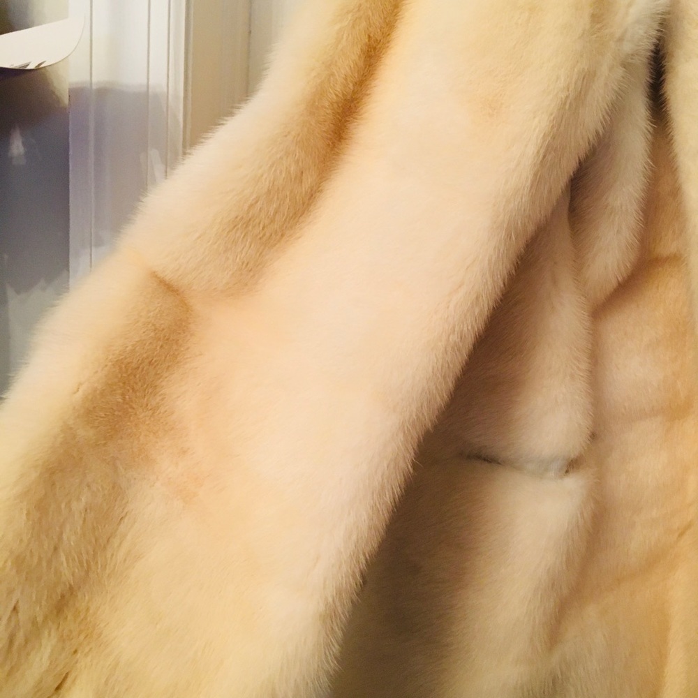 RARE YVES SAINT LAURENT YSL mink coat +silk lining - Picture 4 of 6